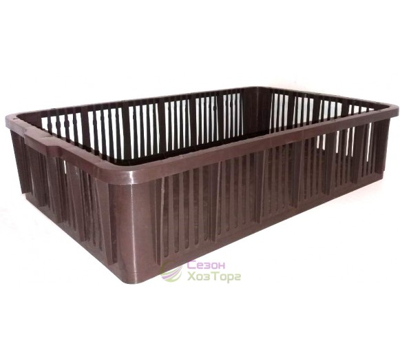 Ящик для перевозки цыплят пластиковый 145*400*630 мм